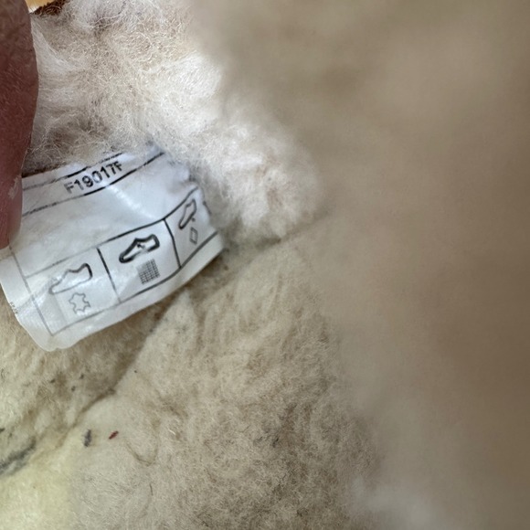 UGG Ansley Bow Chestnut Suede Slippers Womens 9 Moccasins 1019758 slip on shoe - Picture 9 of 10